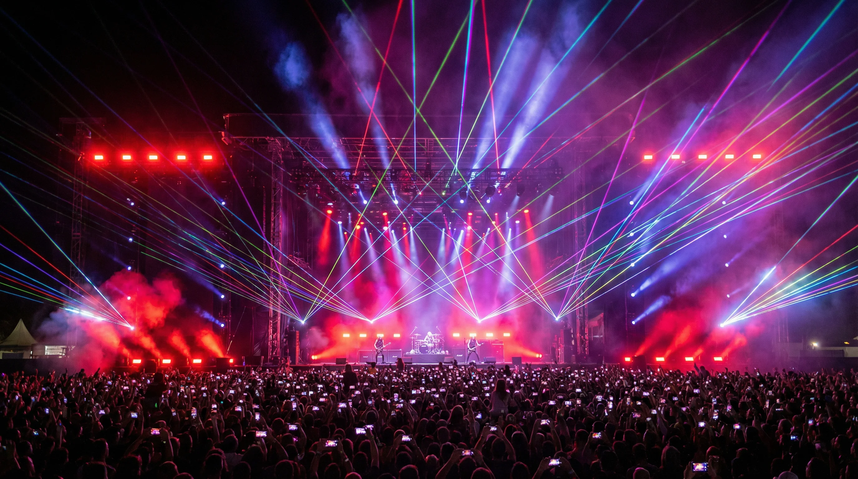 明星演唱会舞台灯光秀